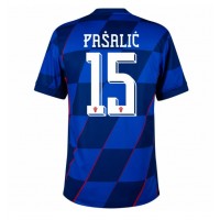 Croatia Mario Pasalic #15 Replica Away Shirt Euro 2024 Short Sleeve